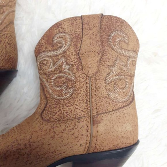 Durango 6.5 Cork Booties Cowboy Cowgirl boots - Picture 2 of 7